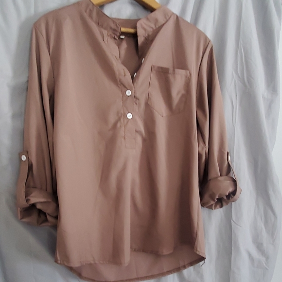 Blouse with rise sleeves - Picture 2 of 4